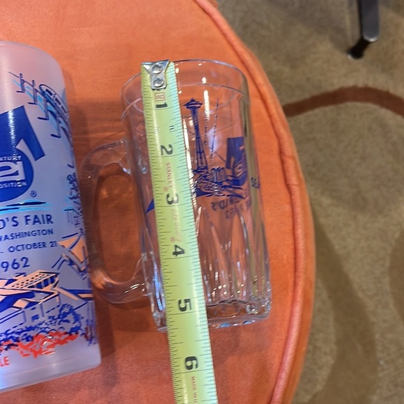 4 SEATTLE 1962 WORLD'S FAIR CENTURY 21 GLASSES vintage - Picture 6 of 9
